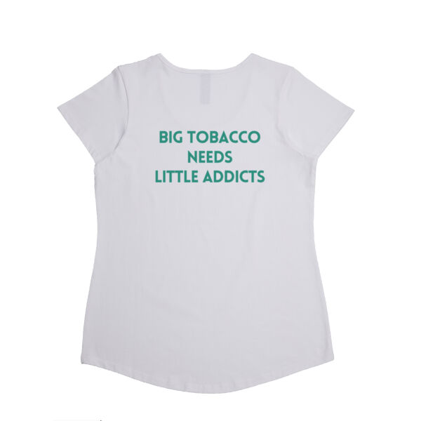 Big Tobacco Needs Little Addicts - C-Force Womens Stacy Tee Big Tobacco Needs Little Addicts - C-Force Womens Stacy Tee Thumbnail